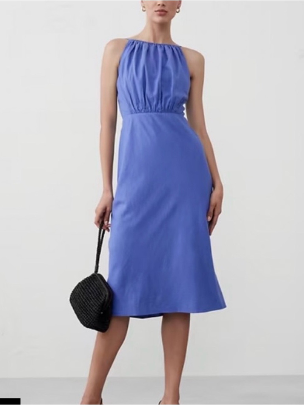 Banana Republic Periwinkle Blue Midi Dress